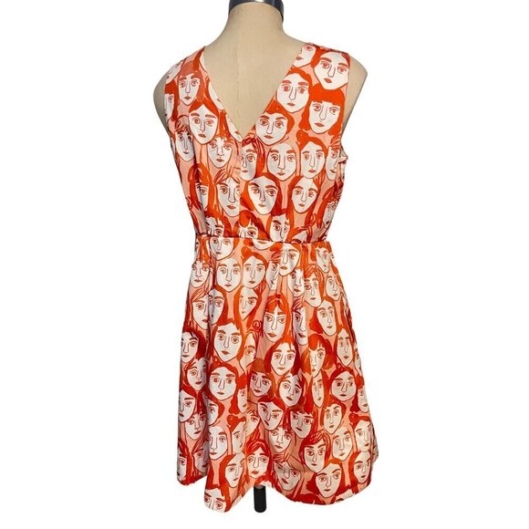 Leah Reena Goren for Anthropologie Poker Face Dress Size 10 - Picture 4 of 6